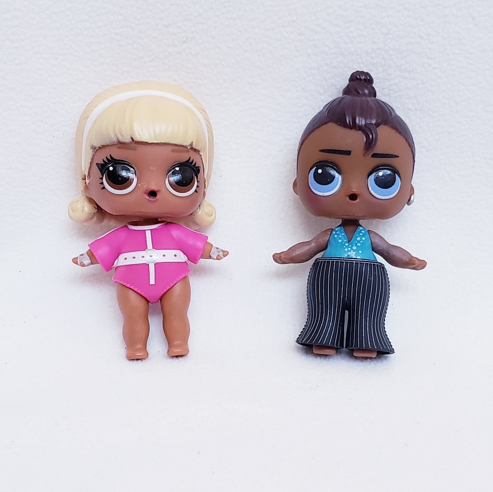 Cherry Family Set of 2 Authentic L.O.L! Surprise Dolls Siblings Slick & Cherry